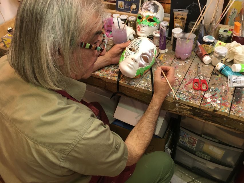 Venice: Carnival Mask Workshop - Step-by-Step: What You Actually Do in the 1-Hour Class