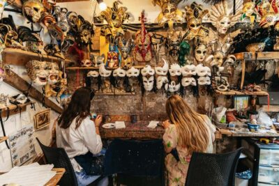 Venice: Carnival Mask Workshop - Where the Workshop Happens: Inside an Atelier (Sometimes Museum-Like)
