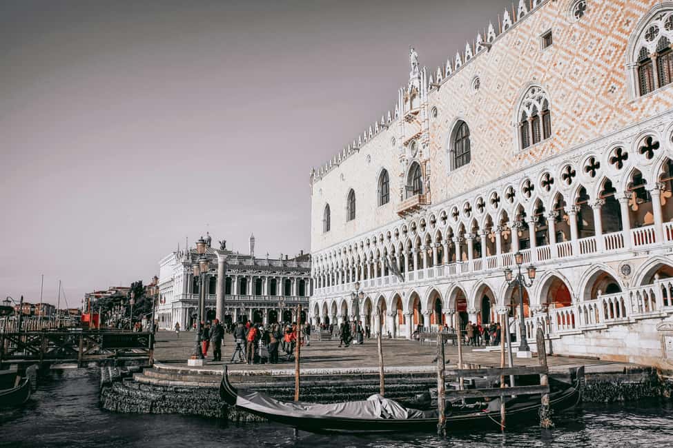 Venice: Doge's Palace, Bridge of Sighs, Prisons, Correr & Audioguides - Ducal Palace: your big-ticket “start here” stop
