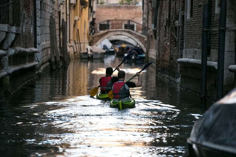 Venice: Guided Canal Kayak Tour at Day, Night, or Sunset - Kayak Venice Like a Local: Canals, Rii, and the Lagoon