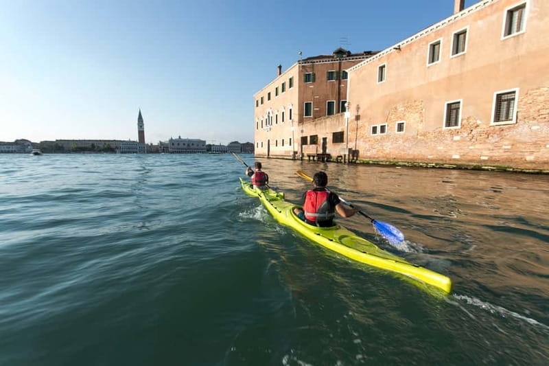 Venice: Guided Canal Kayak Tour at Day, Night, or Sunset - Finding Venetian Rowing Without Losing Time