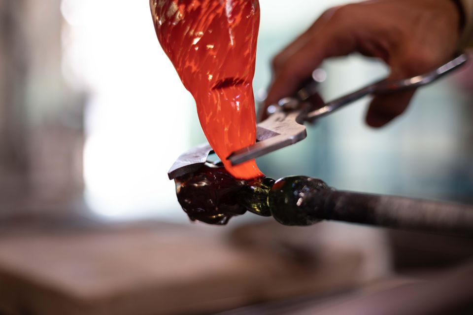 Venice: Murano Glass-Blowing Demo and Workshop - The bead or mosaic workshop: making your own Murano keepsake