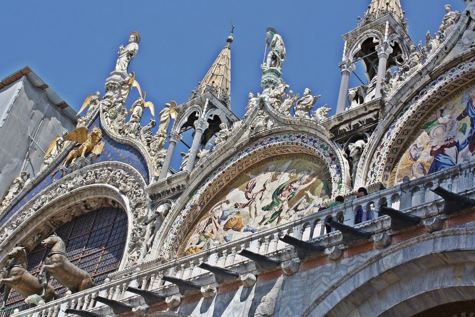 Venice: Religion Walking Tour with Doge’s Palace Tickets - St. Mark’s Basilica: Byzantine mosaics, marble floors, and guided Bible scenes