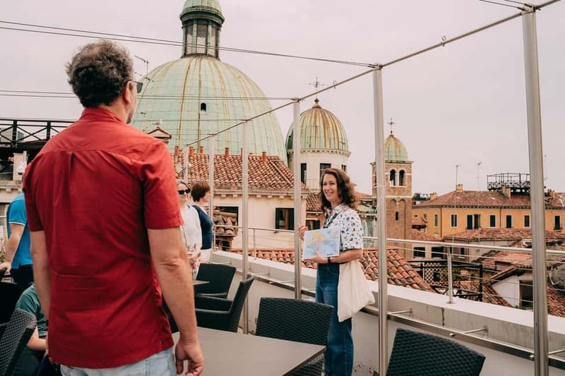 Venice: Rooftop Terraces Tour with Prosecco - Stop 5 Rooftop Terrace With Wine: The Grand Canal Comes Into Focus