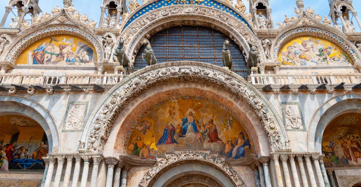 Venice: St. Mark's Basilica and Gondola Morning Tour - Piazza San Marco Terrace Views: A reset between the details