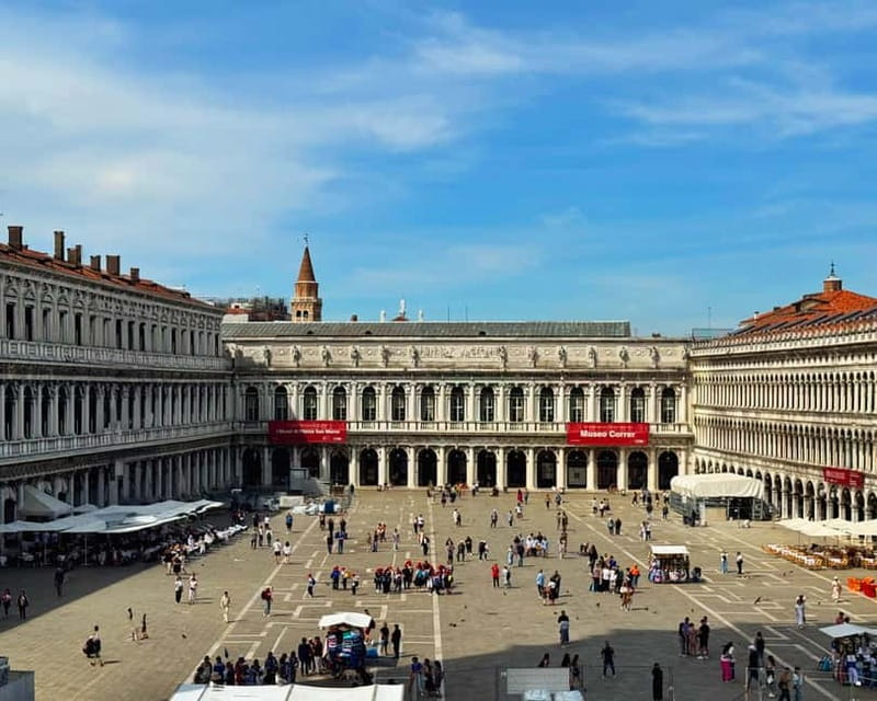 Venice: St. Mark's Basilica Guided Tour and Terrace Option - San Marco History Gallery VR: Venice in Past Form (With a Headset)