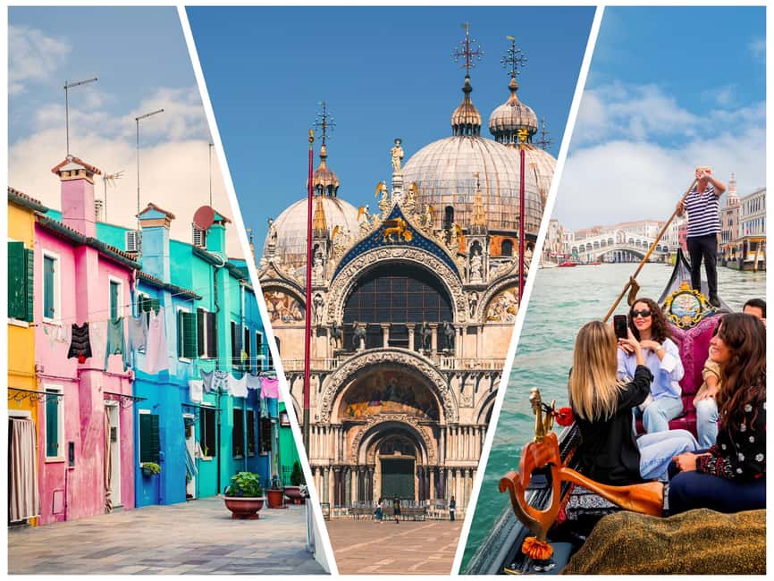 Venice: St Mark's, Doge's Palace, Murano & Burano Day Tour - St. Mark’s Basilica: Church of Gold, with meaning behind the gold