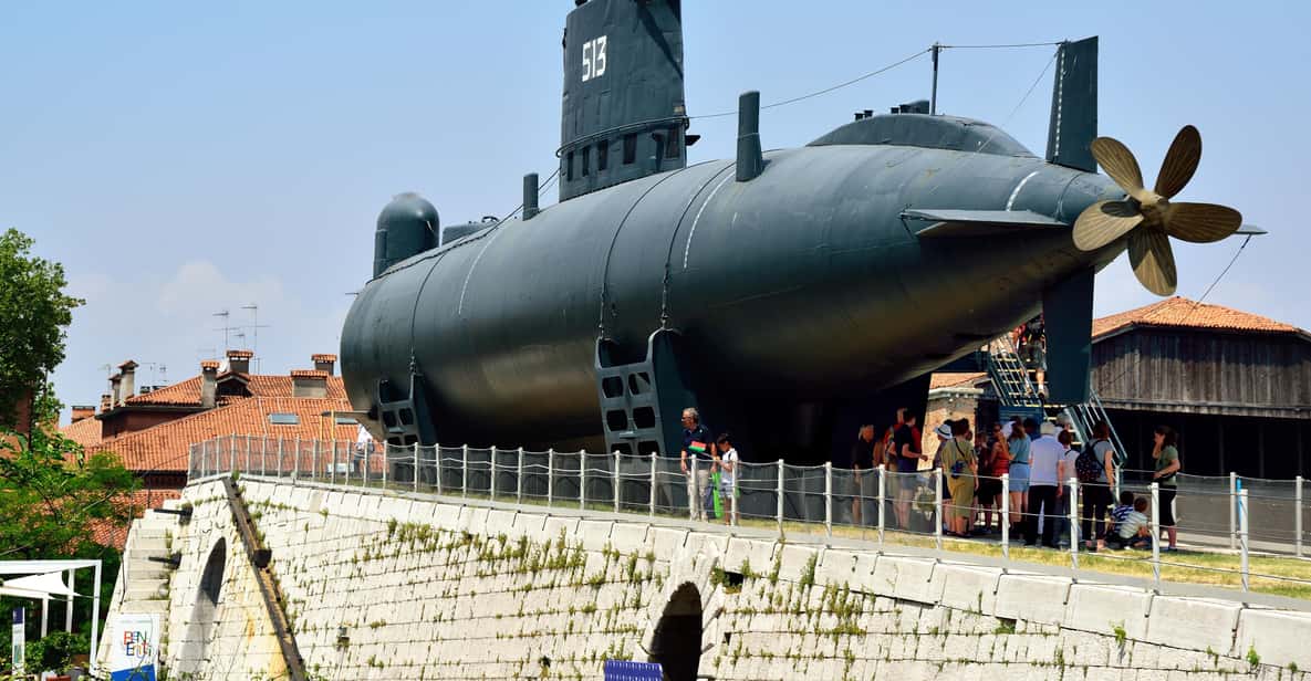 Venice, Submarine Enrico Dandolo and Naval History Museum - MUNAV naval history museum: the ticket bonus for two days