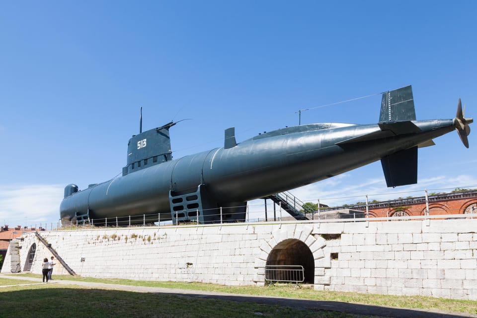 Venice, Submarine Enrico Dandolo and Naval History Museum - What you’ll see: control room and torpedo launching chamber