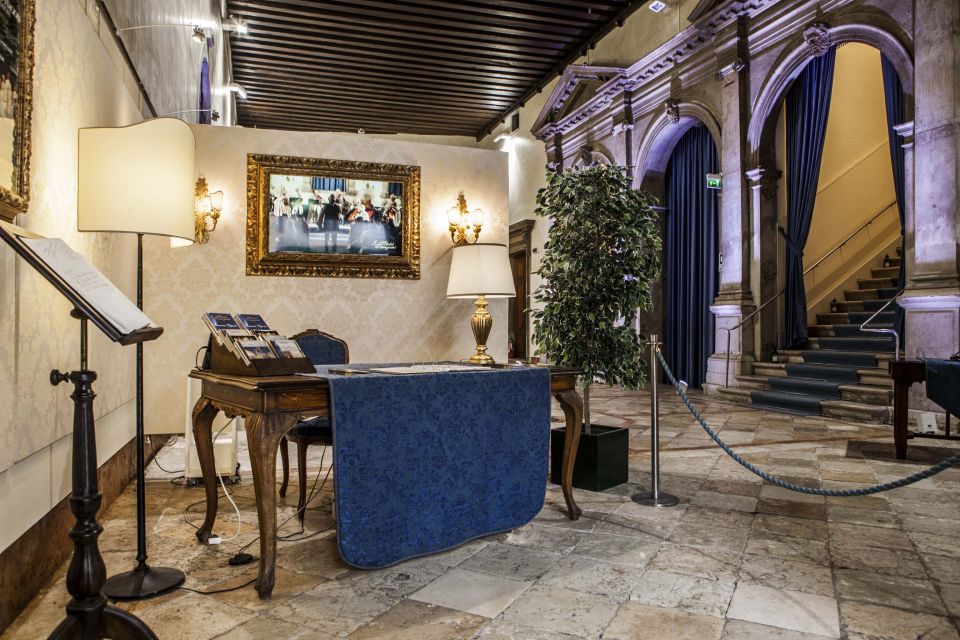 Venice: The Three Tenors Concert Ticket - The setting: Scuola Grande di San Teodoro and the sound it creates