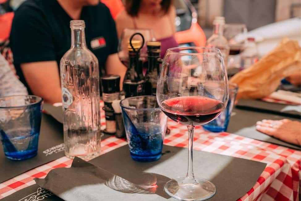 Verona: Food and Wine Tasting Walking Tour - Ponte Pietra wine time: three wines with pairing bites