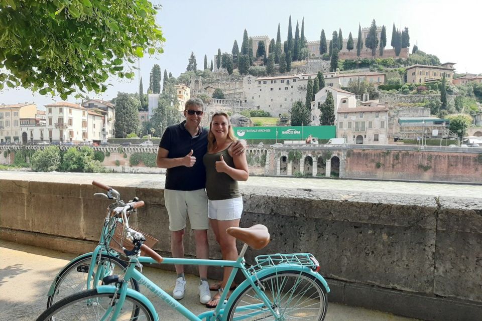 Verona: Highlights and Panorama Bike Tour - Piazza Bra and the Verona Arena View You Get in Seconds