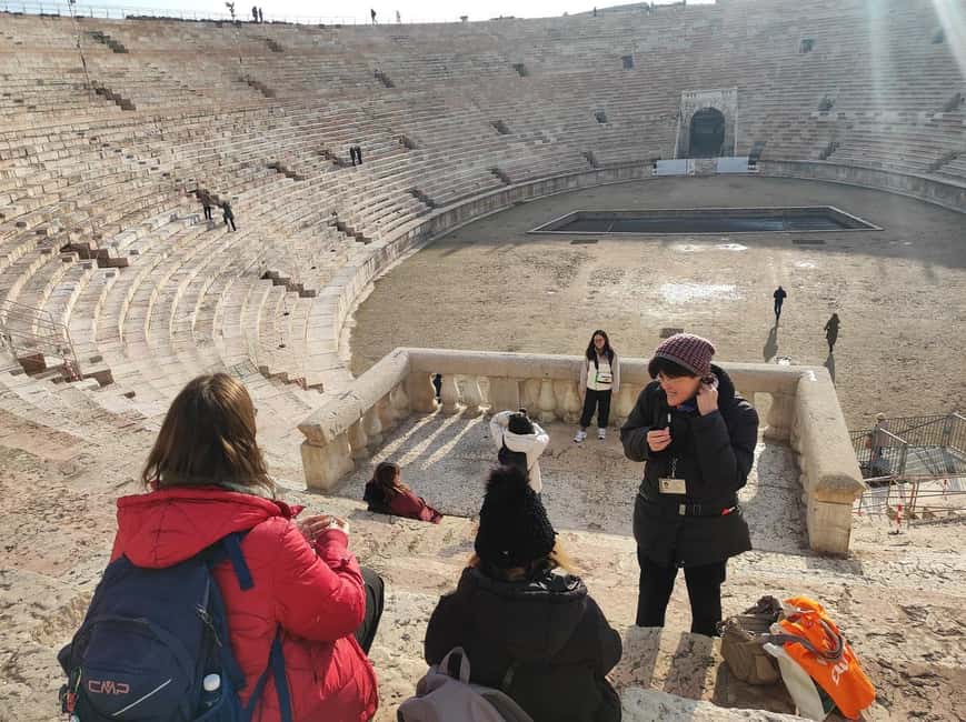 Verona: Small Group Guided Walking Tour with Arena Tickets - Piazza delle Erbe: Market-Square Verona in Human Scale
