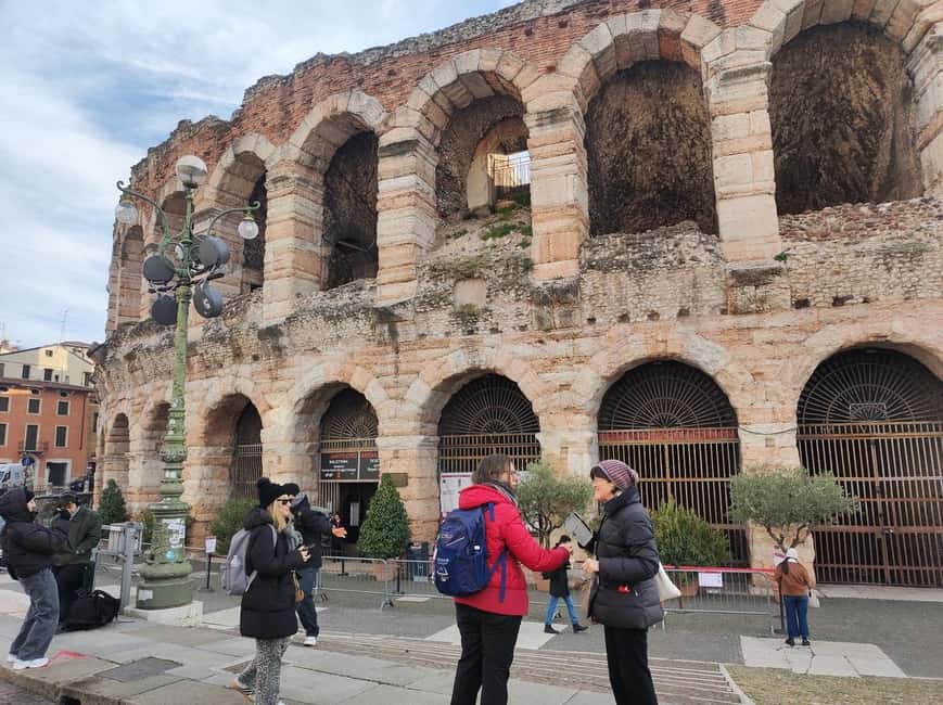 Verona: Small Group Guided Walking Tour with Arena Tickets - Verona Arena: Your Best Payoff for Time and Tickets