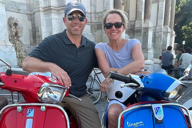 Vespa Self Drive Tour in Rome (Experience is a must!!) - Tiber river sights: fortress pass and the Wedding Cake look