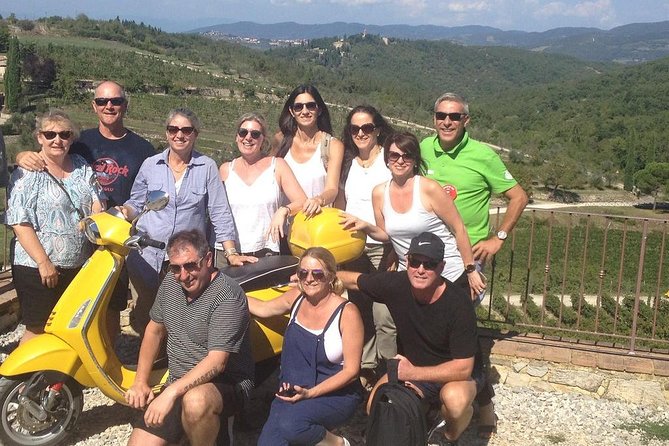 Vespa Tour with Lunch&Chianti Winery from Siena - Strada Statale 222 Chiantigiana and Castellina in Chianti