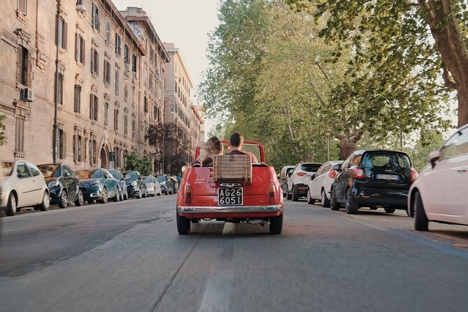 Vintage Fiat 500 Cabriolet: Rome's Highlight Semi Private Tour - Cruising the Tiber River and finding Rome’s “in-between” places