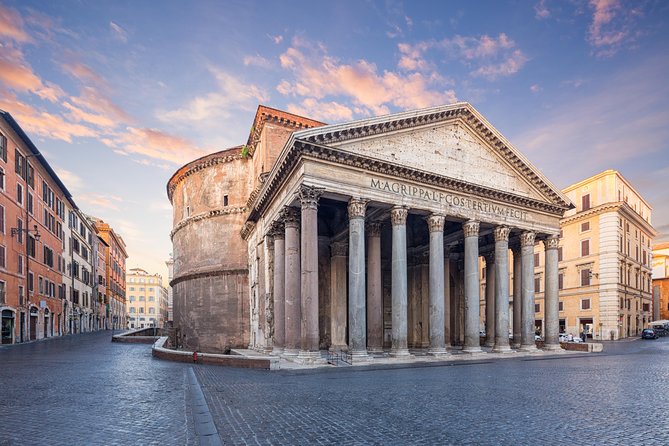 Walking Guided Tour and Rome's Iconic Temple Pantheon Entrance - Key highlights to know before you go