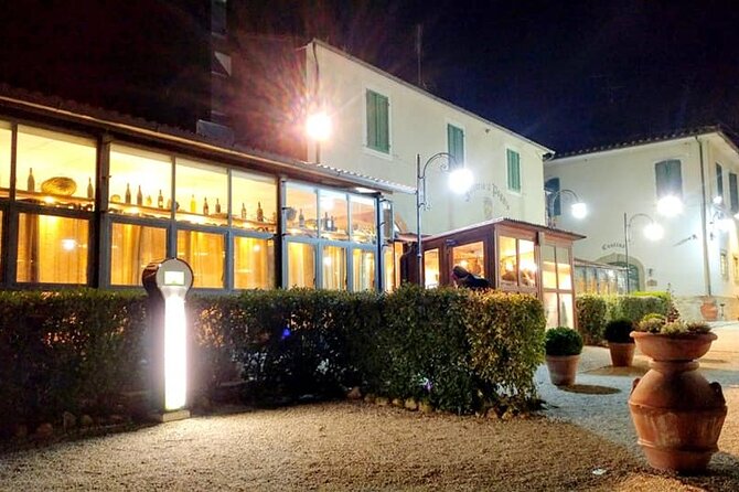 Wine Experience in farm vineyard & winery from Montecatini T. - Wine Tasting That Actually Goes Somewhere (Six Wines and the Meal Pairing)